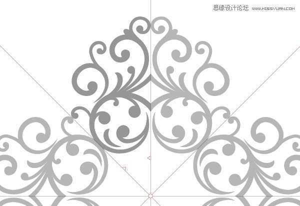 Illustrator绘制典雅时尚的欧式立体花纹,PS教程,思缘教程网