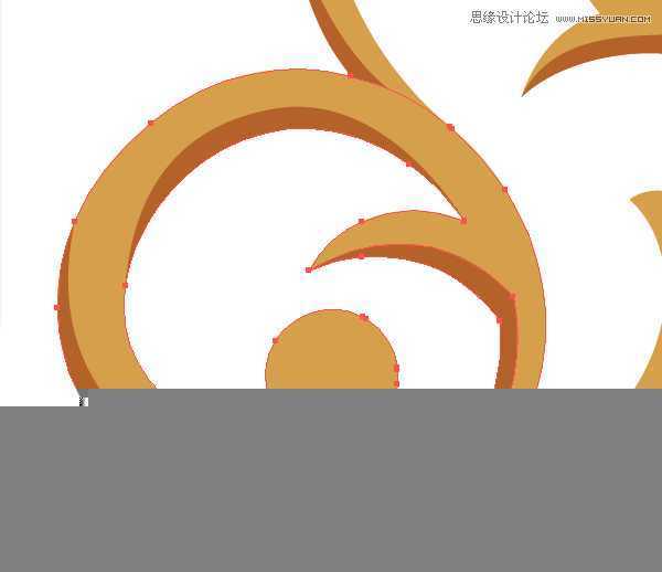 Illustrator绘制典雅时尚的欧式立体花纹,PS教程,思缘教程网