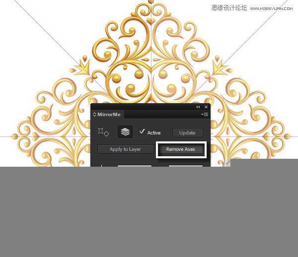 Illustrator绘制典雅时尚的欧式立体花纹,PS教程,思缘教程网