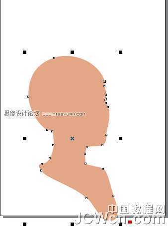 CorelDRAW鼠绘教程：绘制著名词人李清照,破洛洛