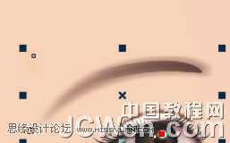 CorelDRAW鼠绘教程：绘制著名词人李清照,破洛洛