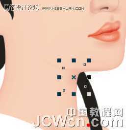 CorelDRAW鼠绘教程：绘制著名词人李清照,破洛洛