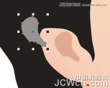 CorelDRAW鼠绘教程：绘制著名词人李清照,破洛洛