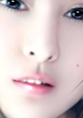 ‘Photoshop将偏色美女图片转为简单的粉色手绘‘