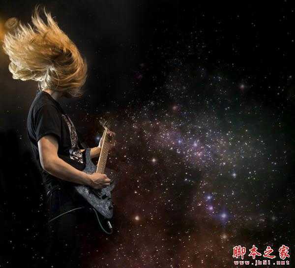 ‘Photoshop设计制作出动感的摇滚音乐海报‘