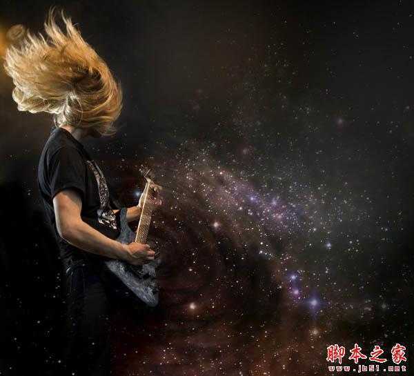 ‘Photoshop设计制作出动感的摇滚音乐海报‘