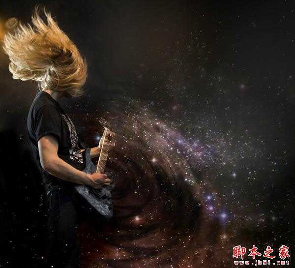 ‘Photoshop设计制作出动感的摇滚音乐海报‘