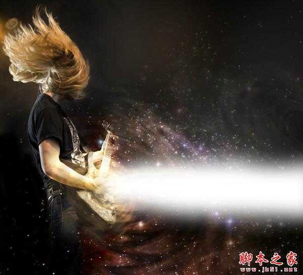 ‘Photoshop设计制作出动感的摇滚音乐海报‘