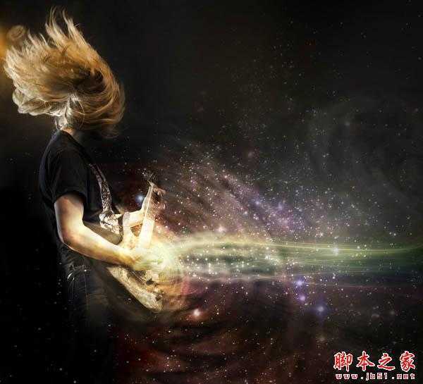 ‘Photoshop设计制作出动感的摇滚音乐海报‘