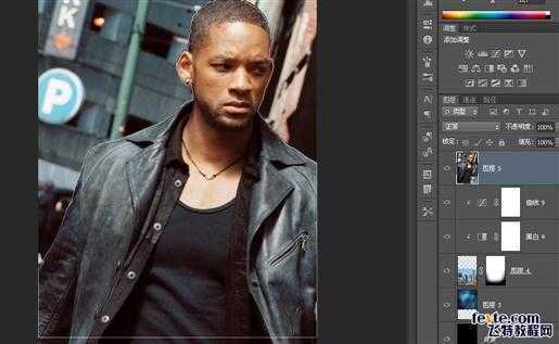 ‘PS合成超酷的电影海报教程之《我，机器人》