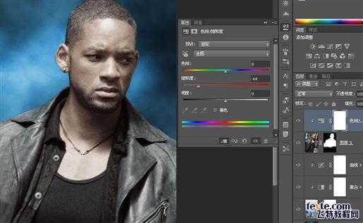 ‘PS合成超酷的电影海报教程之《我，机器人》