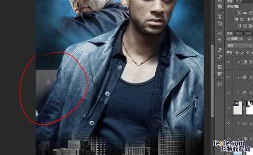 ‘PS合成超酷的电影海报教程之《我，机器人》