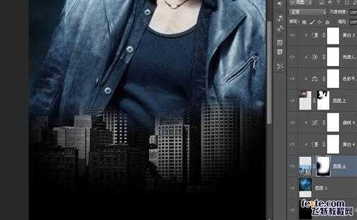 ‘PS合成超酷的电影海报教程之《我，机器人》