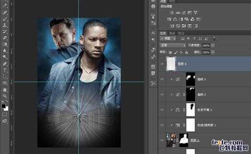 ‘PS合成超酷的电影海报教程之《我，机器人》