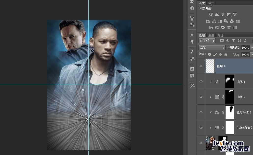 ‘PS合成超酷的电影海报教程之《我，机器人》