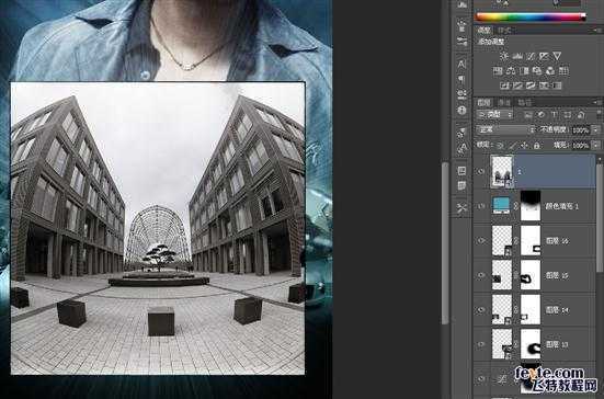 ‘PS合成超酷的电影海报教程之《我，机器人》
