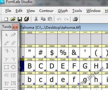 fontlab 技术分享