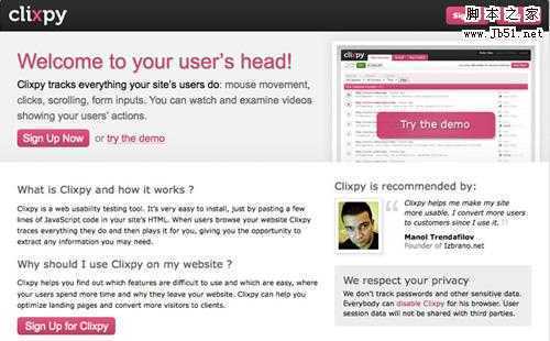 clixpy 25 Tools to Improve Your Websites Usability