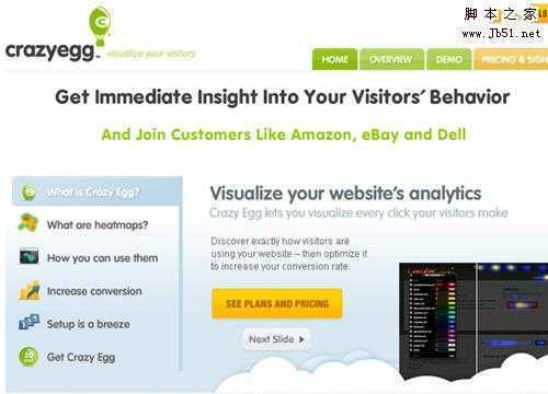 crazyegg 25 Tools to Improve Your Websites Usability