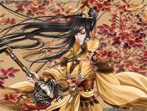 ‘ps鼠绘长发飘逸的佩剑侠女教程‘