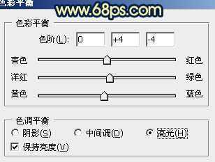 ‘Photoshop将外景人物图片调成柔美的暖调青绿色‘