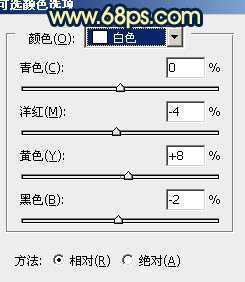 ‘Photoshop将外景人物图片调成柔美的暖调青绿色‘