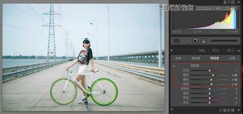 ‘Photoshop结合LR调出清新唯美的照片色调‘