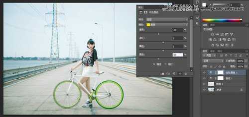 ‘Photoshop结合LR调出清新唯美的照片色调‘