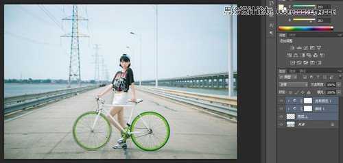 ‘Photoshop结合LR调出清新唯美的照片色调‘