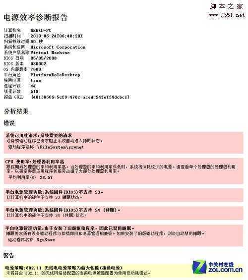 电源效率分析报告示