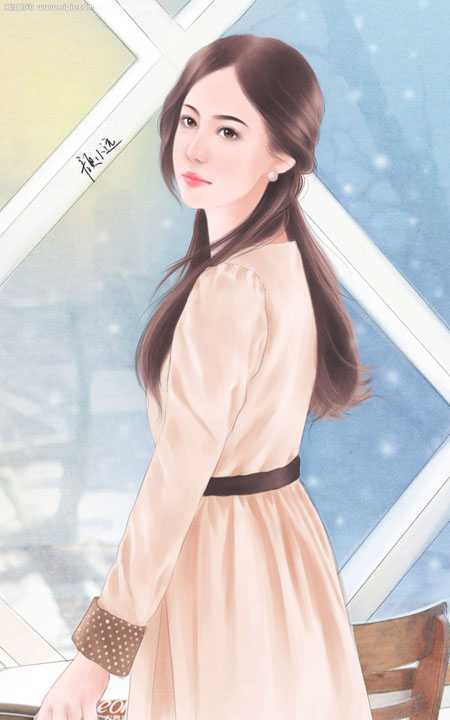 ‘photoshop鼠绘出小说封面人物头发部分‘