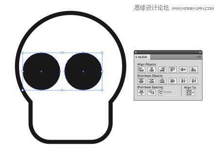 Illustrator给滑板添加骷髅图案效果,PS教程,思缘教程网