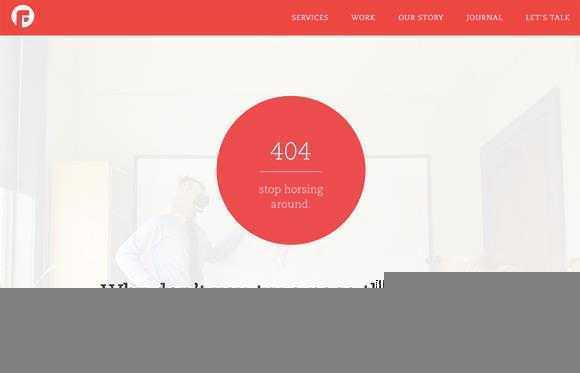 20 Creative Examples of 404 Website Pages