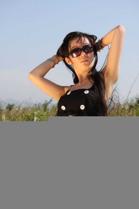 ‘Photoshop为美女风景照打造出小清新效果‘