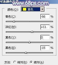 ‘Photoshop将外景美女图片调制出淡淡的青黄色效果‘