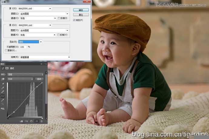 ‘Photoshop利用通道调出细腻富有层次感的儿童照片‘