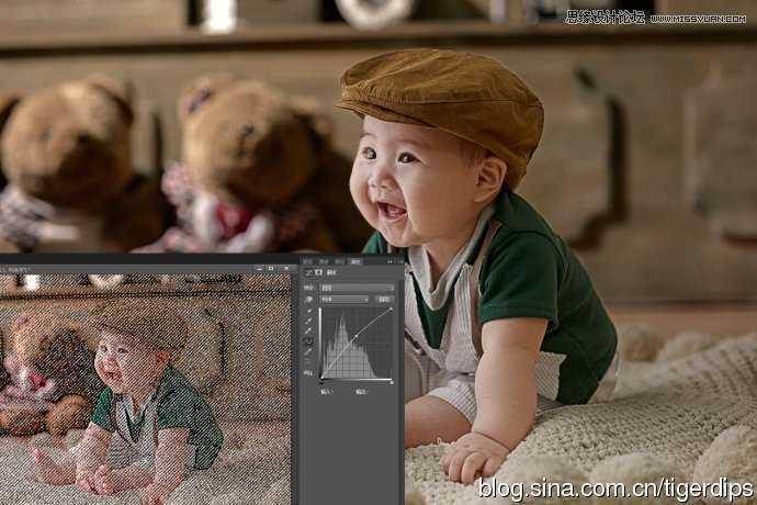 ‘Photoshop利用通道调出细腻富有层次感的儿童照片‘