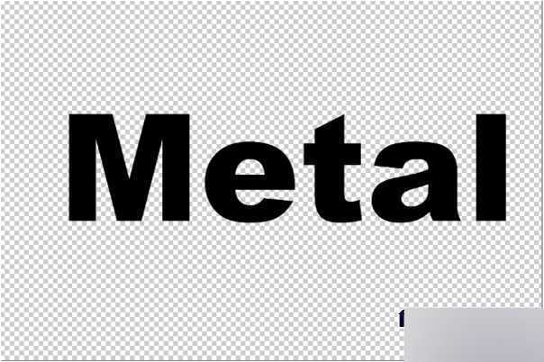 ‘PS制作锈迹斑驳的金属立体文字效果‘