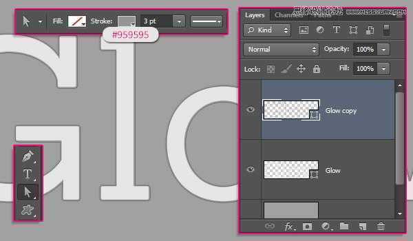 ‘Photoshop绘制超酷的3D门牌艺术字教程‘