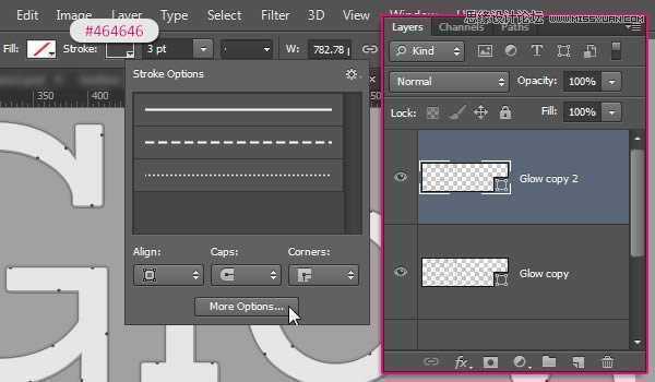 ‘Photoshop绘制超酷的3D门牌艺术字教程‘