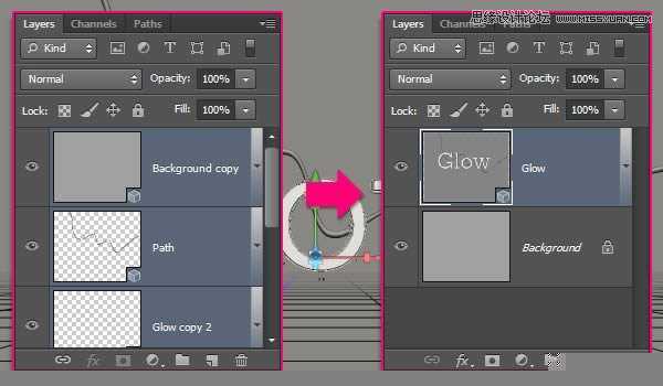 ‘Photoshop绘制超酷的3D门牌艺术字教程‘