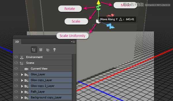 ‘Photoshop绘制超酷的3D门牌艺术字教程‘