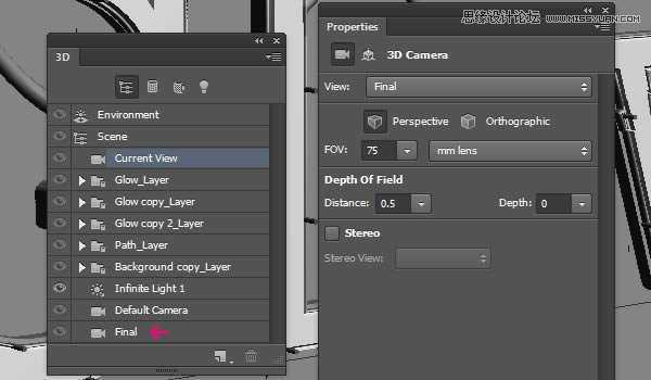 ‘Photoshop绘制超酷的3D门牌艺术字教程‘
