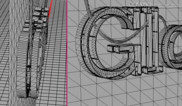 ‘Photoshop绘制超酷的3D门牌艺术字教程‘