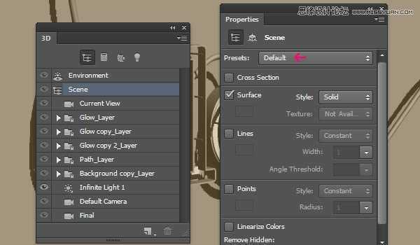 ‘Photoshop绘制超酷的3D门牌艺术字教程‘
