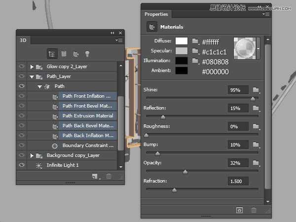 ‘Photoshop绘制超酷的3D门牌艺术字教程‘