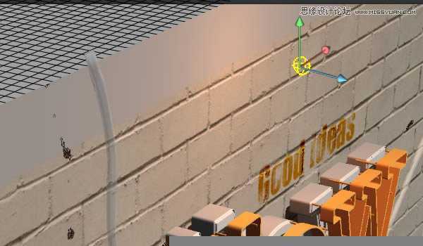 ‘Photoshop绘制超酷的3D门牌艺术字教程‘