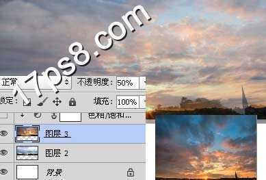 ‘用PS合成童话世界里冰雪城堡场景‘