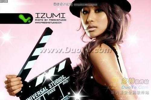 ‘Photoshop简单调出人物质感铜色效果‘