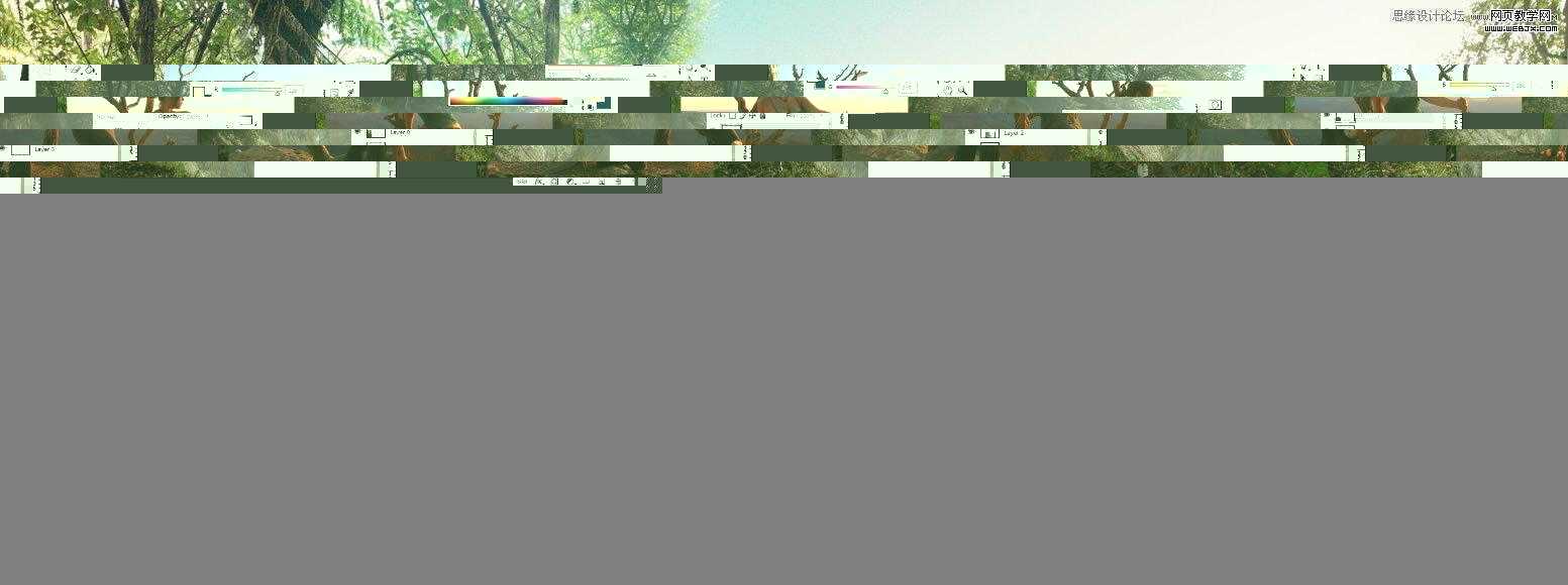 ‘Photoshop合成风景优美梦幻的景观全景创意教程‘